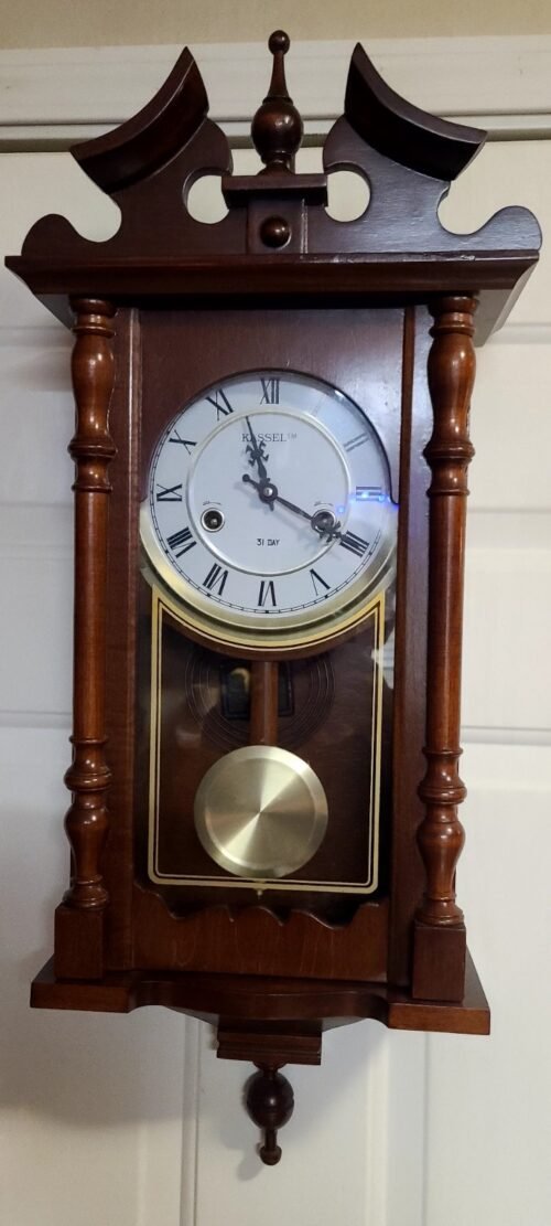 Kassell 31 Day Mechanical Pendulum Wall Clock