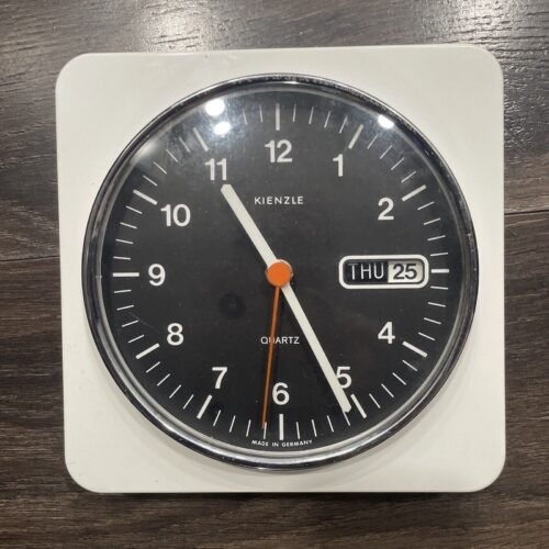 Kienzle Wall Clock Vintage Space Age German Clock