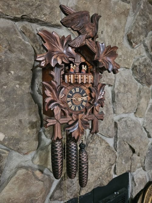 Kucucksuhren Black Forest Cuckoo Clock 8 Day Excellent