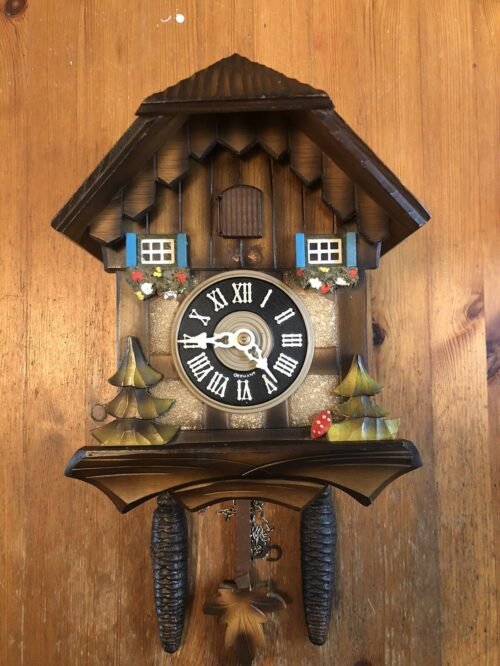 Kuner Black Forest Cuckoo Clock-Chalet-German- Runs Great-Rebuilt-Reduced!!!