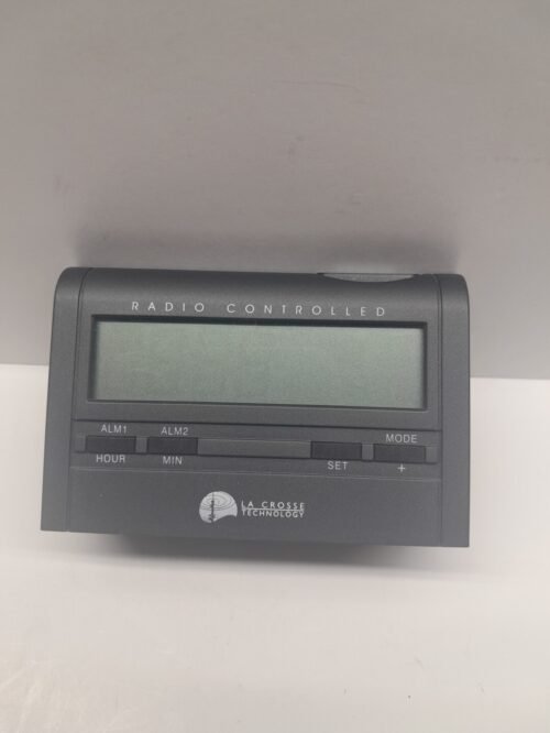 LA CROSSE RADIO CONTROLLED DIGITAL ALARM CLOCK WT-2150 Vintage