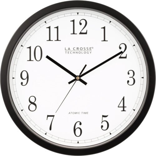 La Crosse Technology 14" Wall Clock, Plastic, Model WT-3143A