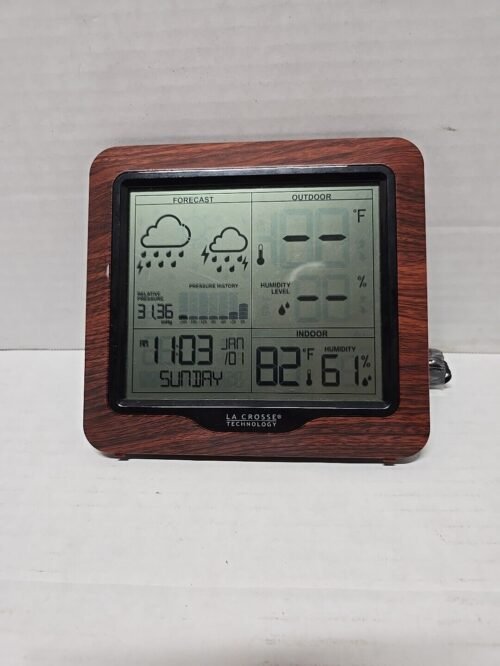 La Crosse Technology Digital Forecast Station Wireless Backlight History Graph