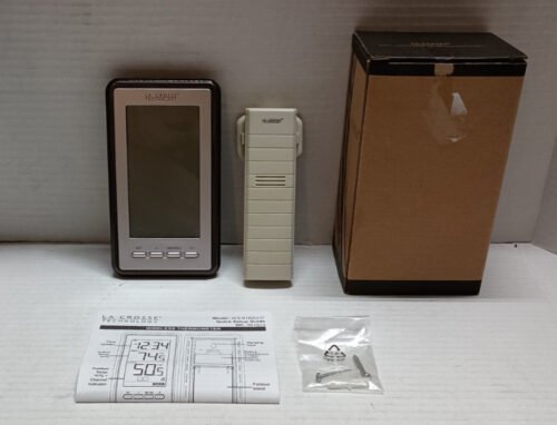 La Crosse Technology Digital Thermometer Wireless Indoor Outdoor NEW OPEN BOX