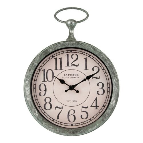 La Crosse Technology Wall Clock 12.5" x 9" x 2.1" (404-3828)