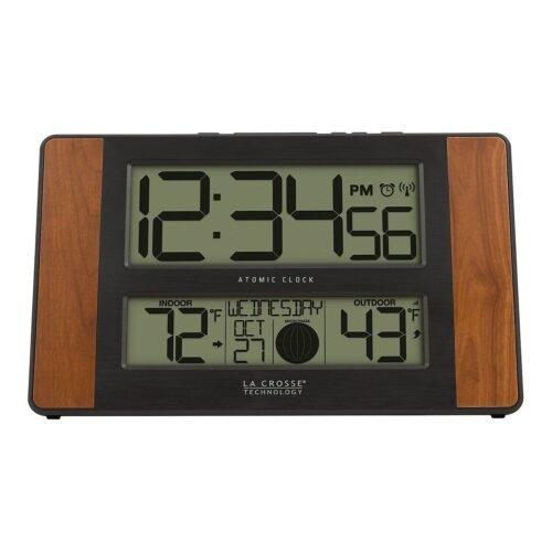 La Crosse Technology Wall/Table Clock 6.61" x 11.1" x 1.14" (513-1417CH-INT)