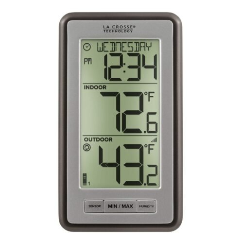 La Crosse Technology WS-9160UV3 Digital Indoor Outdoor Thermometer Wireless -...