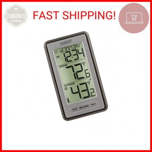La Crosse Technology WS-9160UV3 Digital Indoor Outdoor Thermometer Wireless - Mu