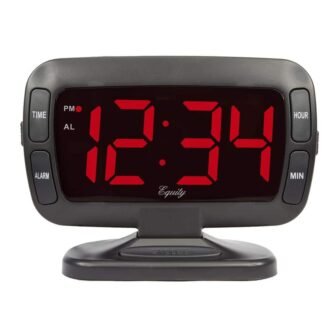 Large 1.8 In. Tilt LED Alarm Clock