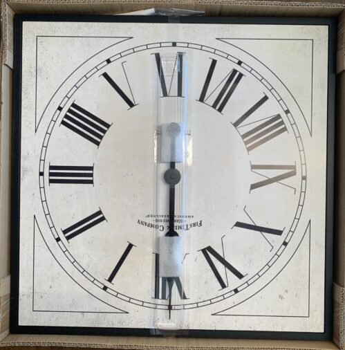 LARGE 20" CLOCK 7PC WALL GALLERY SET DECOR 3 LOVE PLAQUES, 3 FRAMES NIB 2