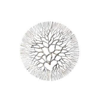 Large 21.6 in. Wrought Iron Coral