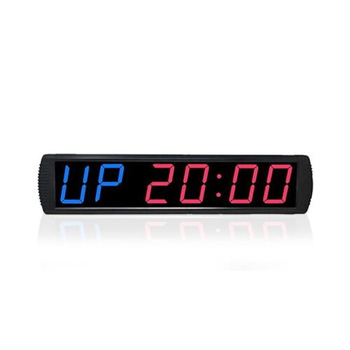 Large Digital Gym Training Interval Timer Clock Wall LED Stopwatch Countdown