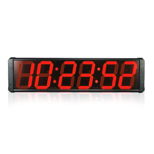 Large Digital Wall Clock LED Modern Clock Stopwatch Countdown Timer Watch Big