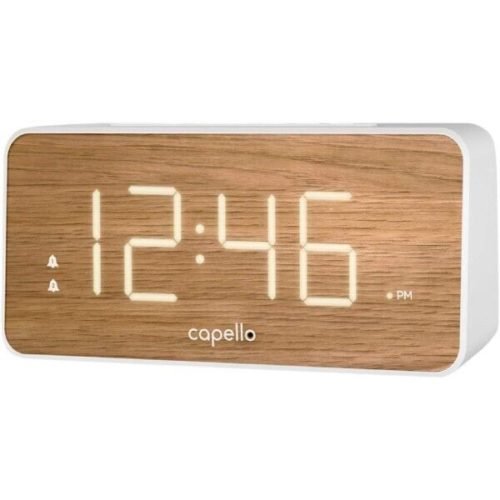 Large Display Digital Alarm Clock With 4K UHD Wifi Nanny Camera