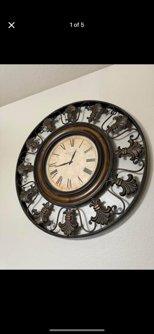 Large Hanging Clock