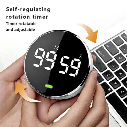 Large LED Digital Kitchen Cooking Timer Count Down Up Clock Magnetic Loud Alarm