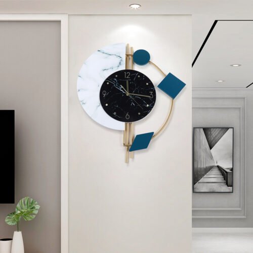 Large Wall Clock Digital Modern Art Design Creative Decor For Office Home Shop