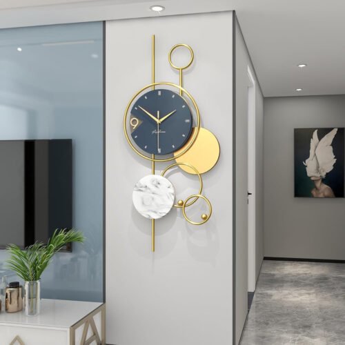 Large Wall Clocks for Living Room Decor Big Modern Wall Clock Battery Operated S