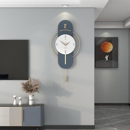 Large Wall Clocks for Living Room Decor Modern Big Decorative Wall 28 INCH