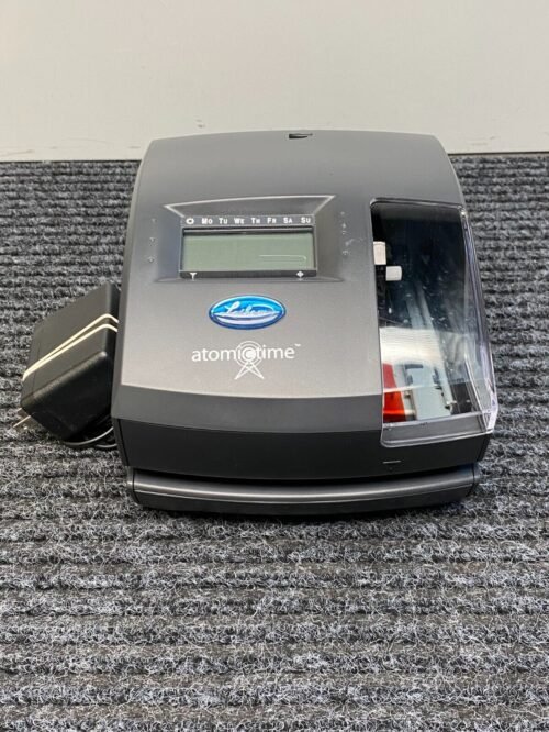 Lathem 1600E Time Clock Machine - Tested Working