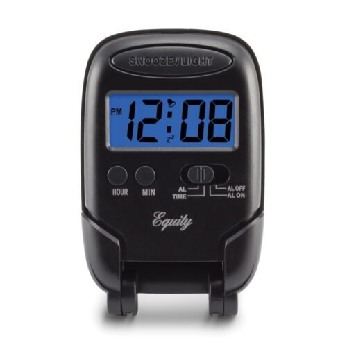 LCD Digital Fold-up Travel Alarm Clock