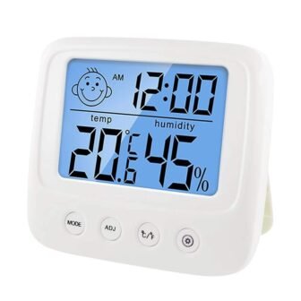 LCD Digital Temperature Room Humidity Meter Backlight Home Indoor Electronic Hygrometer Thermometer...
