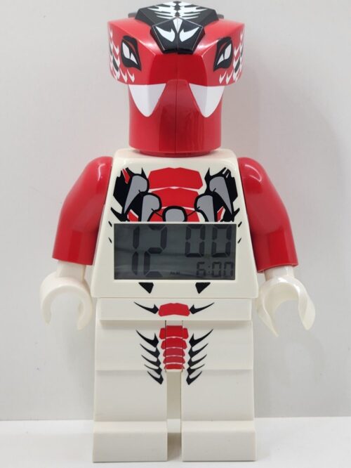 Lego Ninjago Fang Suei Snake Head Figure Digital Alarm Clock image