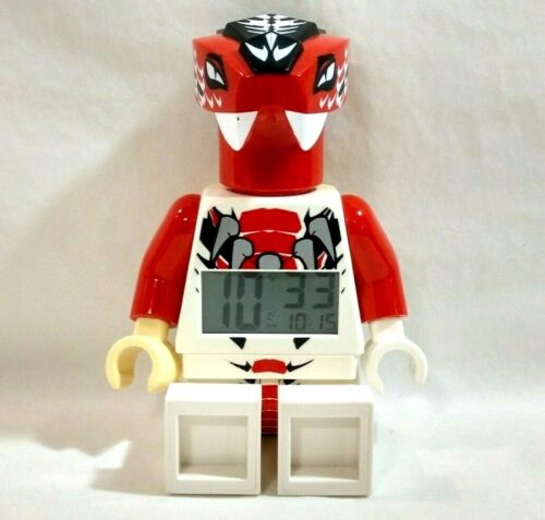 Lego Ninjago Fang Suei Snake Head Figure Digital Alarm Clock 2012 Tested Works image