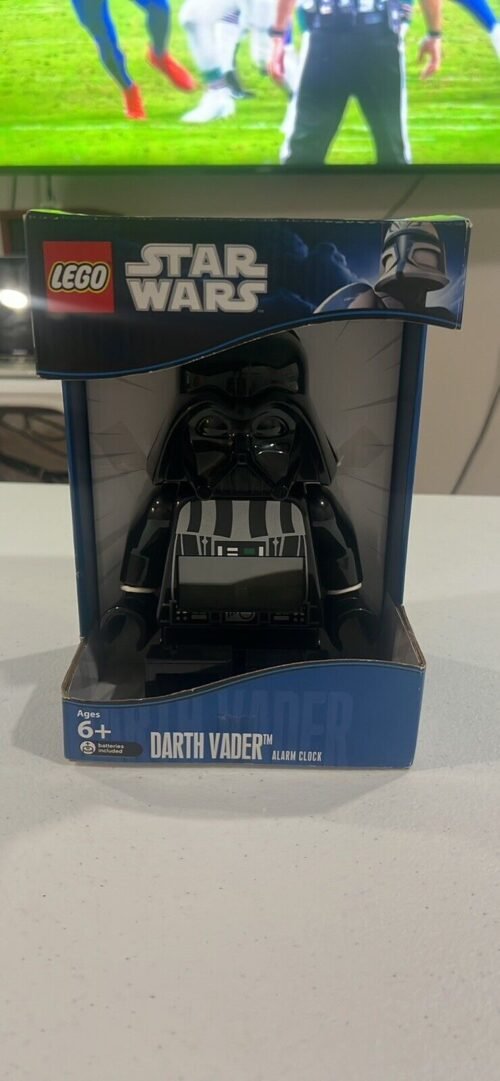 LEGO Star Wars Darth Vader Mini-Figure Alarm Clock Digital Black 9002113