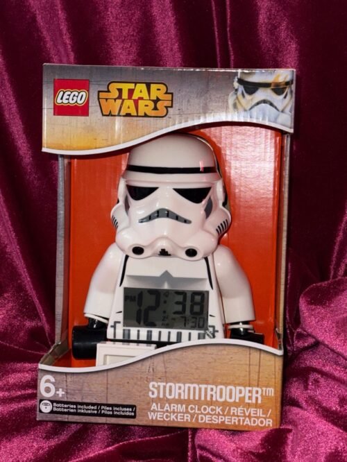 Lego Star Wars Stormtrooper Digital Alarm Clock 9002137 Brand New Never Unboxed
