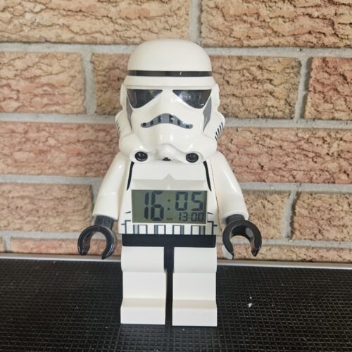 LEGO Star Wars Storm Trooper Digital Alarm Clock 9" Figure *Tested*