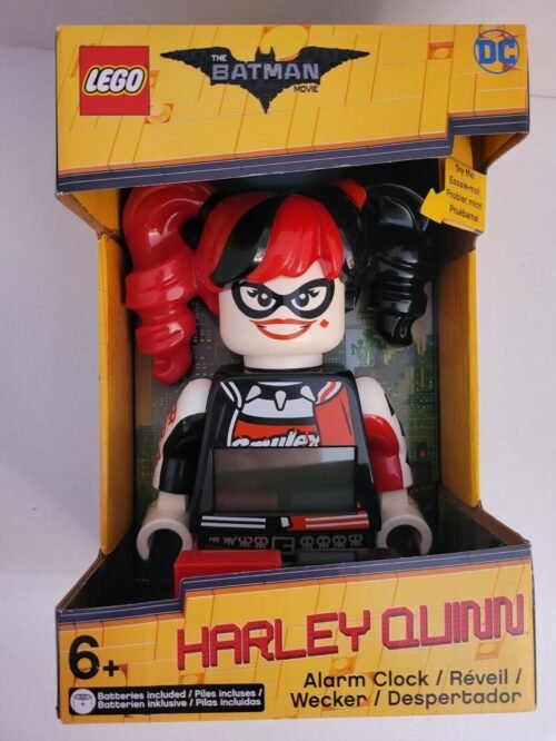 LEGO The Batman Movie Harley Quinn DC Mini Figure Digital Alarm Clock New Boxed