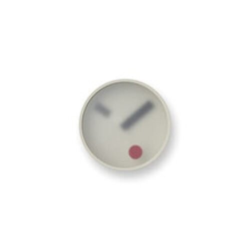 Lemnos Analog Wall Clock KEHAI Concrete & Aluminum Design Gray KM22-01 130×55mm