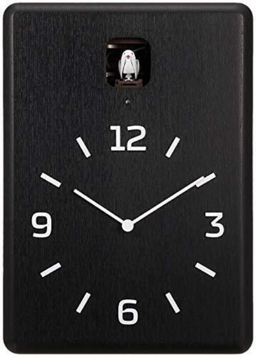 Lemnos Cuckoo Clock Analog Natural Color Wood CUCU Black LC10-16 Japan New