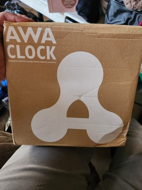 Lemnos Natural Wood SOSO Wall Clock - Green AWA13-06 Usa Seller