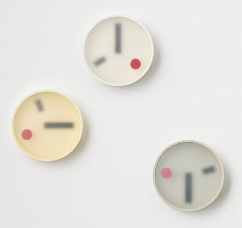 Lemnos Wall Clock Analog 3colors KM22-01 130 x Depth 55mm NEW SHIPNOW