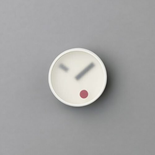 Lemnos Wall Clock kehai KM22-01 WH White 130x55mm New