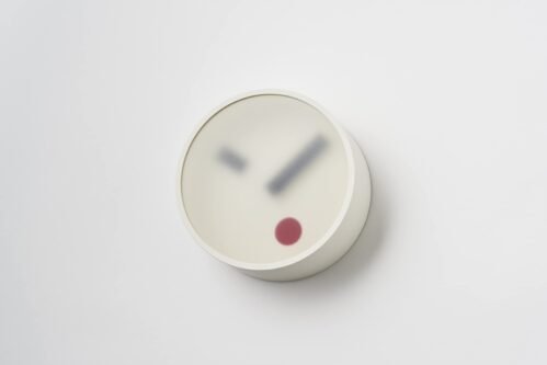 Lemnos Wall Clock kehai KM22-01 WH WHITE 13x5.5cm / 5.11 x 2.16 inch