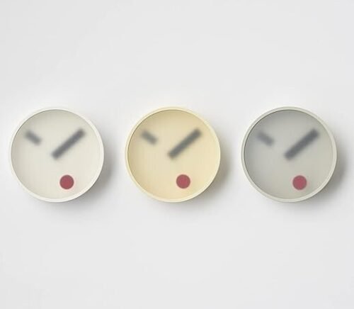 Lemnos Wall Clock KM22-01 Analog 3colors 130mm x 55mm F/S from JP