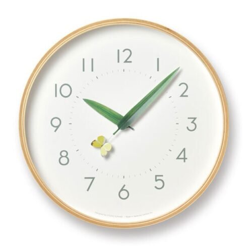 Lemnos wall clock MONKI perch analog SUR18-16 Diameter 25.4 Depth 4.8cm SHIPNOW