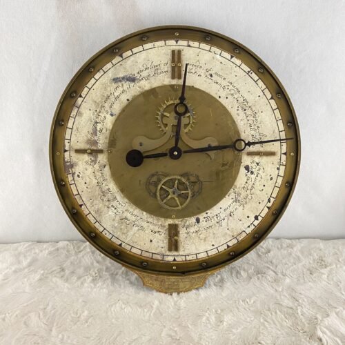 Leonardo Script Chronograph Cream 18" Missing Pendulum Works