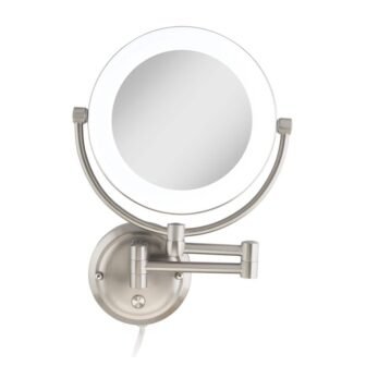 Lexington 12 in. W x 17 in. H Round LED Round Wall...