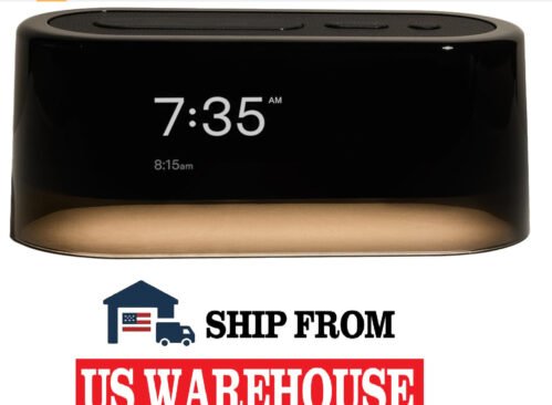 Lσftie Smart Alarm Clocks for Bedrooms - Sound Machine Alarm Clock with Light