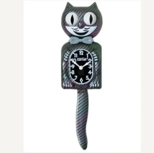 Limited Carbon Prism Exotic Pet Collection Kit-Cat Klock Clock