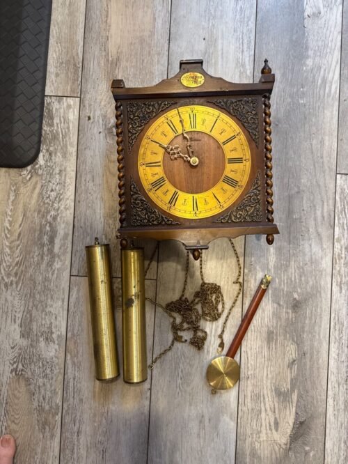 Linden Tempus Fugit Pendulum Wall Clock - Germany