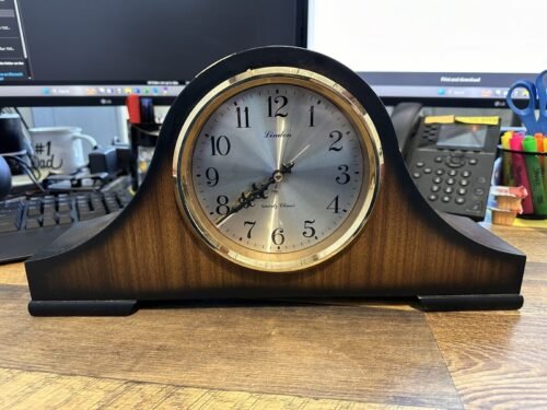 Linden vintage Mantle Clock