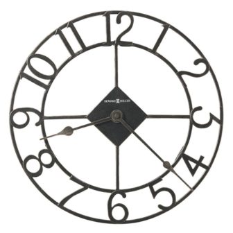 Lindsay Black Wall Clock image