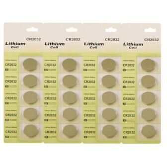 Lithium CR2032 Batteries (20 Count)