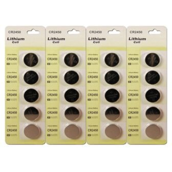Lithium CR2450 Coin Battery (20-Pack)