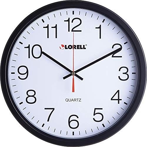 Lorell 12-1/2" Slimline Wall Clock (llr-61008) (llr61008)